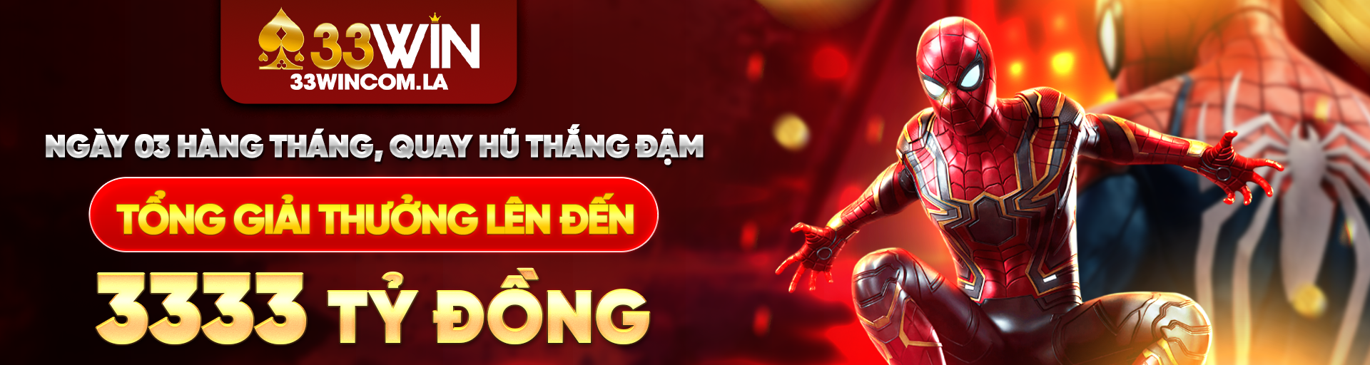 Banner 33win quay hũ thắng đậm